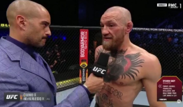 UFC: McGregor donne la raison de sa défaite contre Poirier
