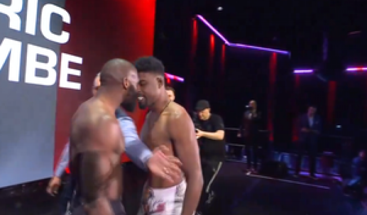 VIDEO. MMA : "Ça sent la poudre"… Cédric Doumbè en vient aux mains avec son futur adversaire Jaleel Willis pendant la pesée